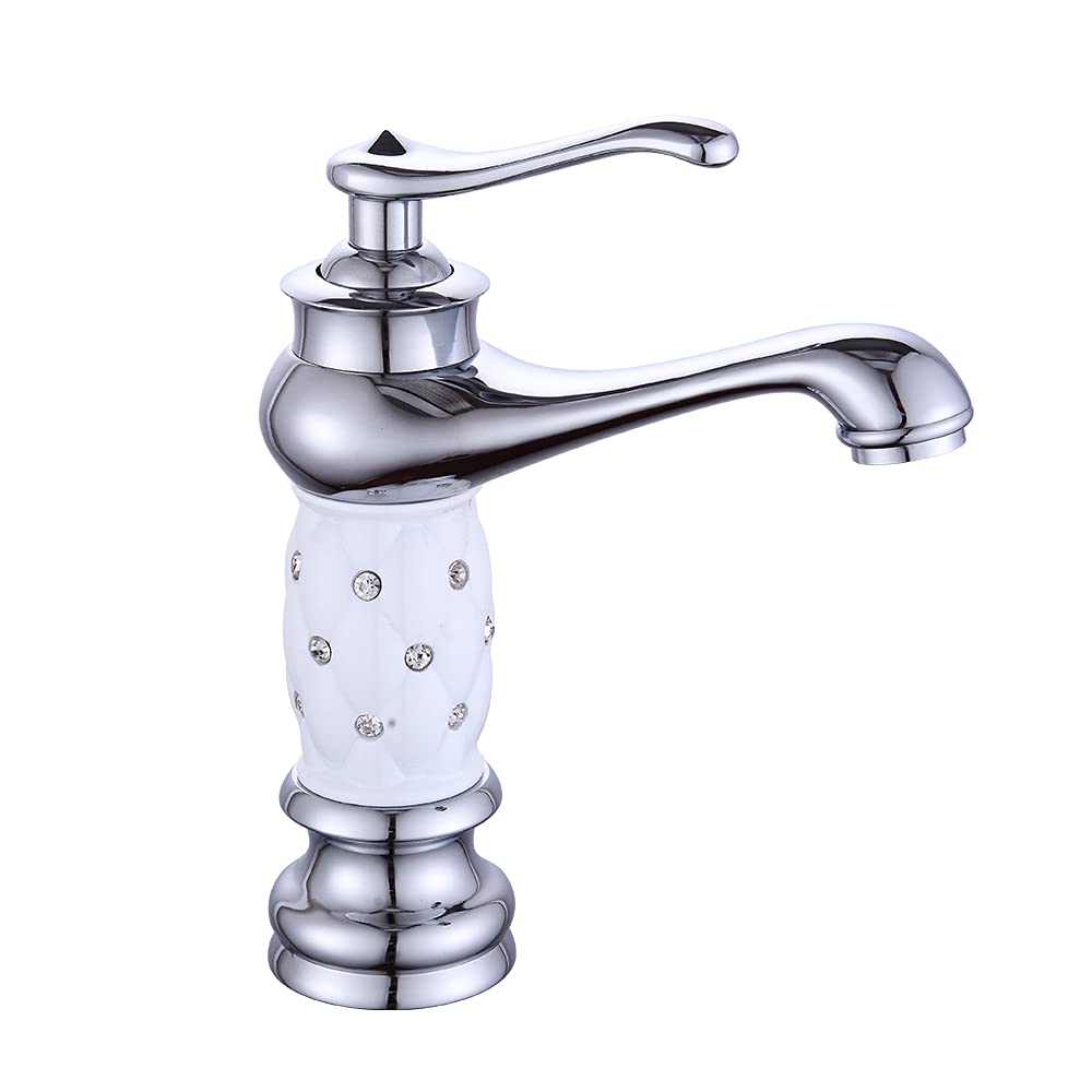 Bateria jednouchwytowa w stylu retro, armatura łazienkowa, armatura umywalkowa, antyczny mosiądz, niskie ciśnienie, armatura łazienkowa, bateria mieszakowa, elegancka armatura umywalkowa do ciepłej