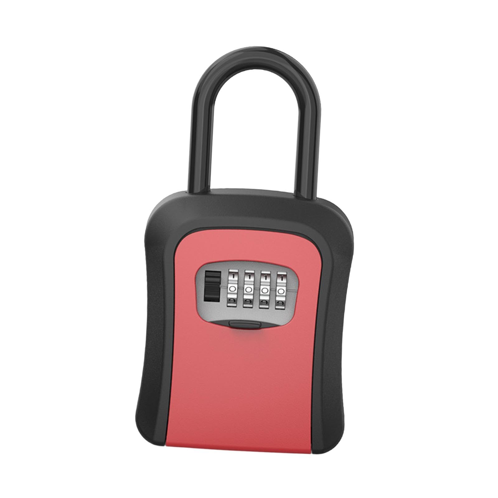 Key Lock Box Valets Wall Mounted Indoor Outdoor Store Keys Cabinet Organizer Red | Facility Maintenance & Safety | Access Control Equipment | Lock Boxes-picture-22