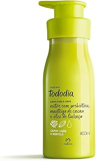 Creme Hidratante Natura Todo Dia Capim Limão e Hortelã 400ml
