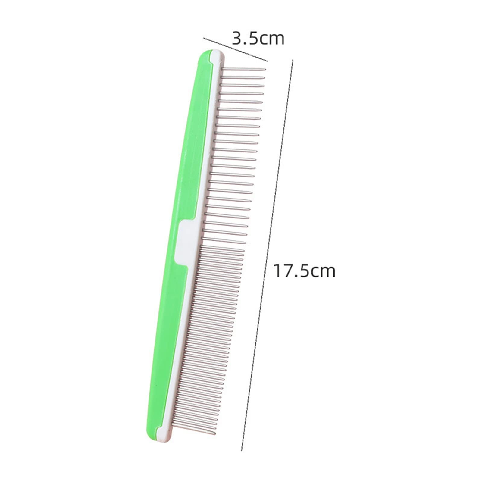 DieffematicSZ Grzebień Plastic Beauty Comb Density Double Teeth Hair Knot Loose Hair Modeling