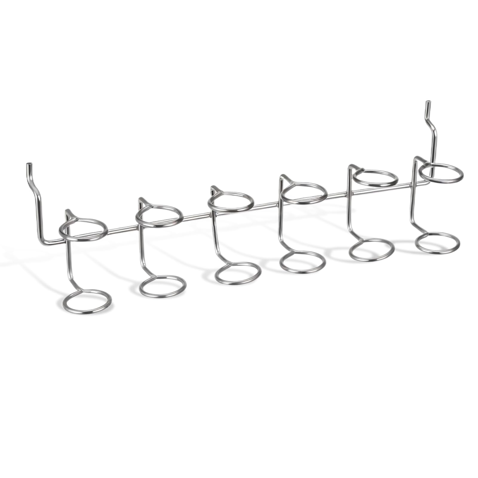 Piriuuo Pegboard Screwdriver Holder Peg Board Screwdriver Organizer Peg Board Tool Hangers Peg Board Hooks Peg Board Organizer Accessories Six-Tool Multi-Tool Holder for Pegboard