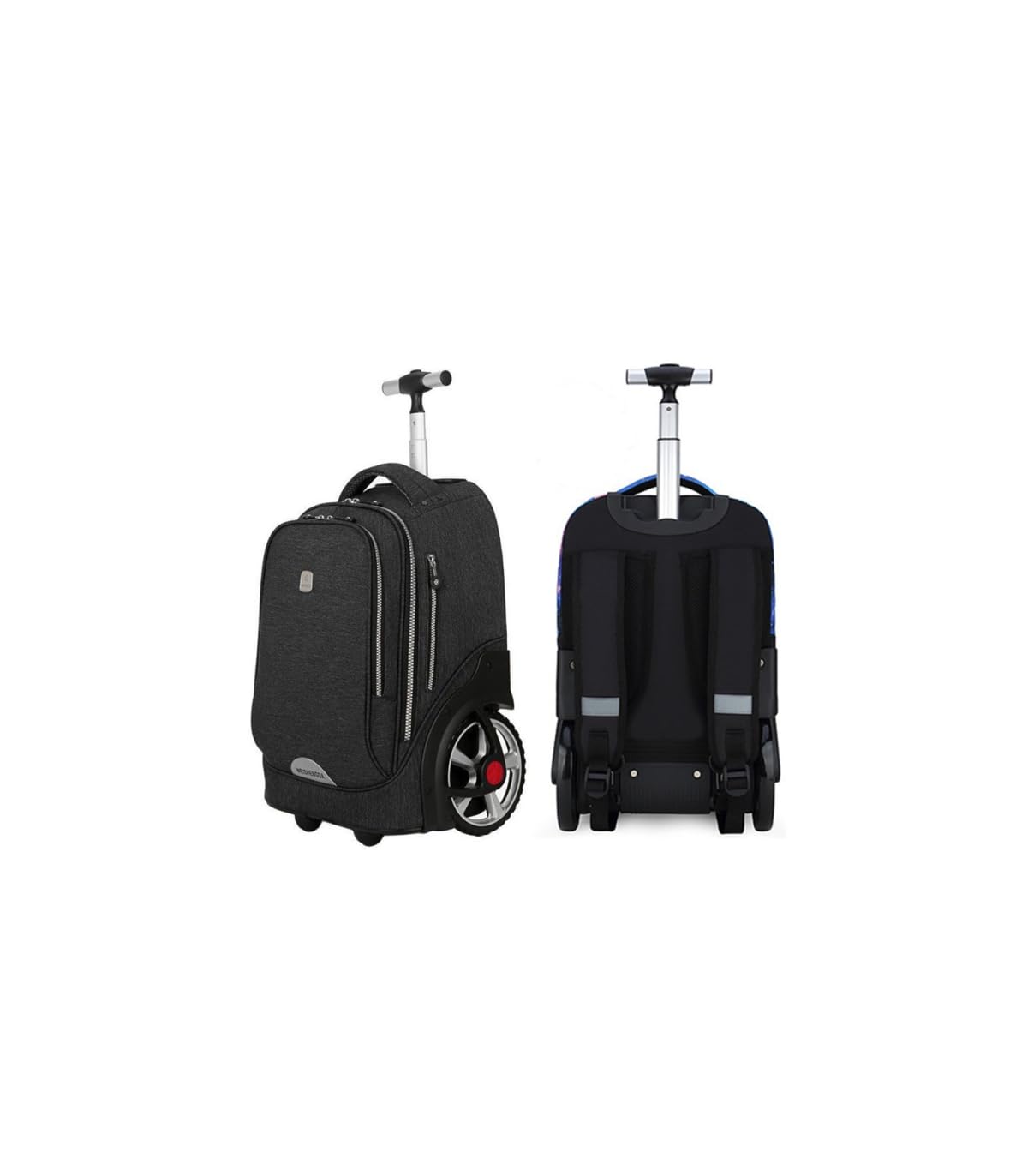 STD Mochila Porta Patines Transformable con Ruedas Grandes - Skates Pull & Carry Backpack