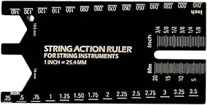 TWTCZOZ String Height Measurement Device, Luthier Gauge for Bass And ...