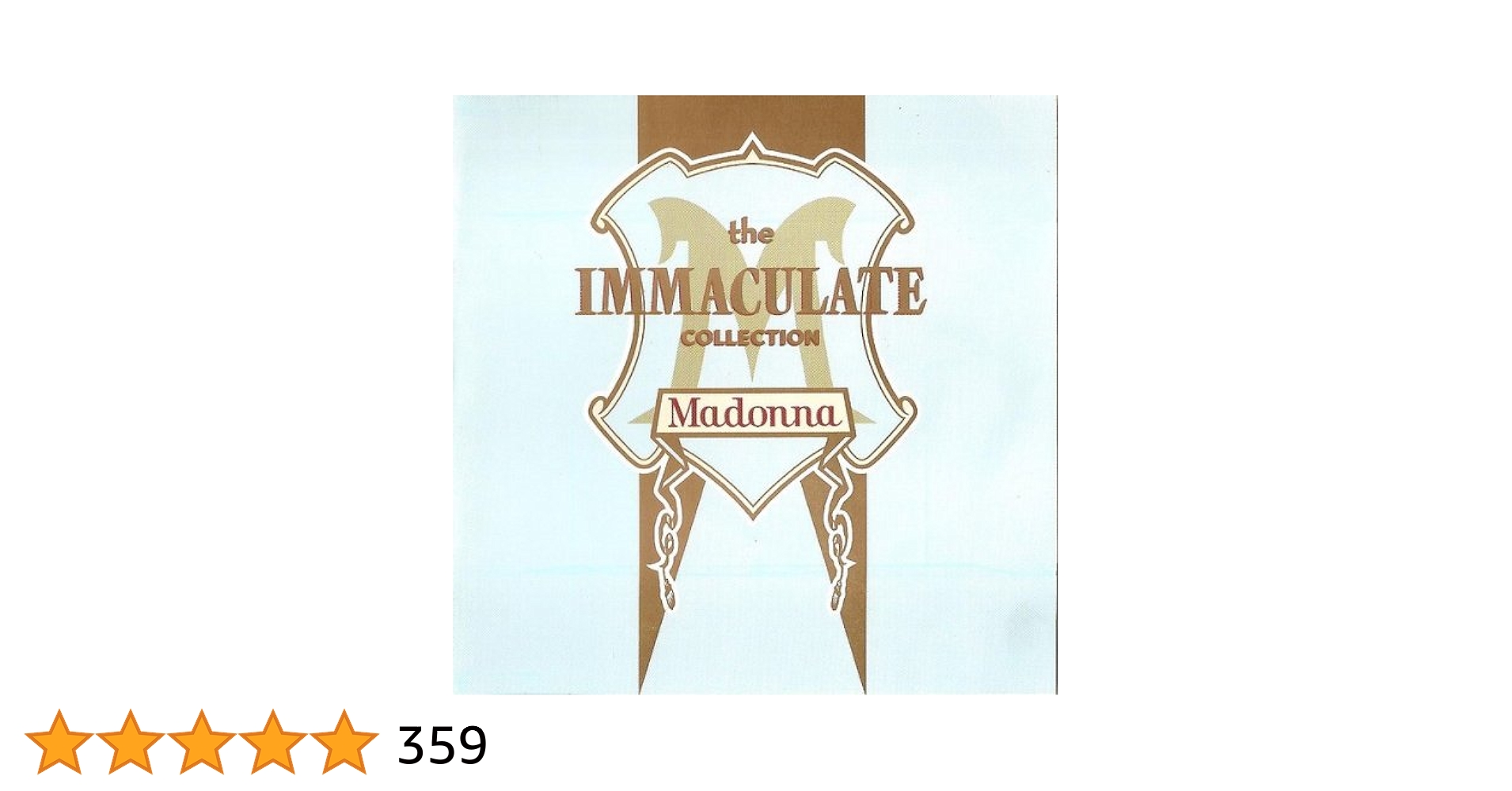 マドンナ　The Immaculate Collection　ピクチャー盤CD Madonna - The Immaculate Collection - Amazon.com Music