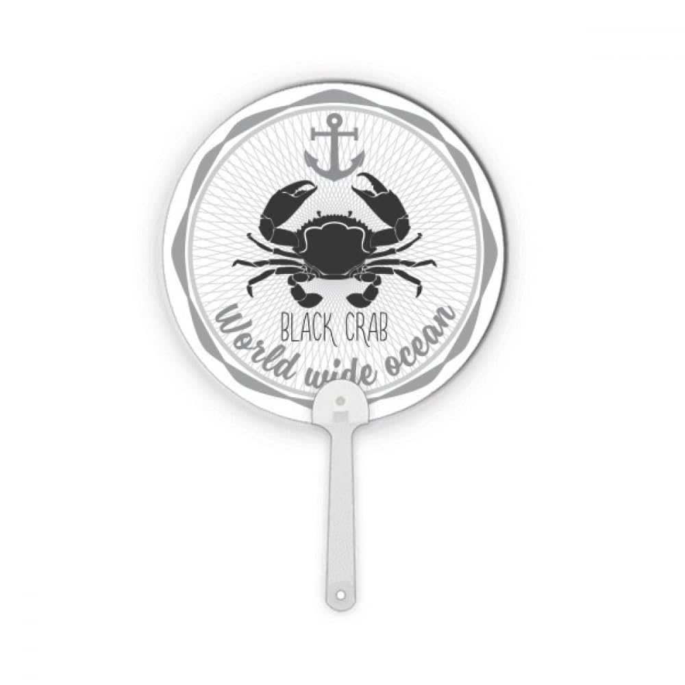 Éventail de table rond crabe marin pour pique-nique et plage
