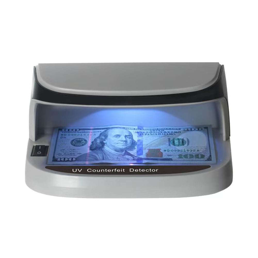 Money Counter Machine with MG IR DD UV Detection,Function of Cash Counter Machine are Batch, Add and Self-Examination,and Display Total Value Calculating Number on LCD