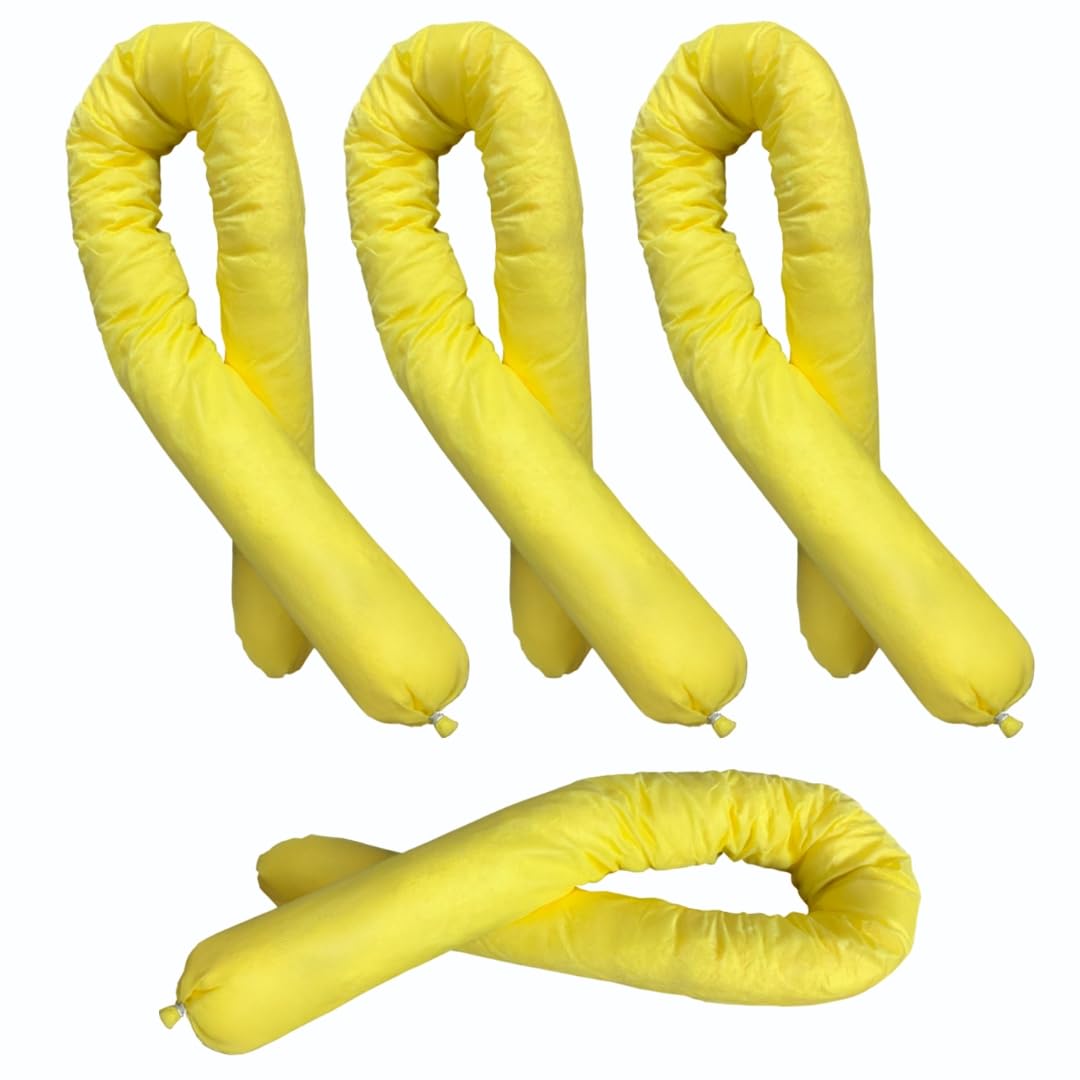 Calza assorbente chimica gialla 1,2 m x 76 mm 16 l