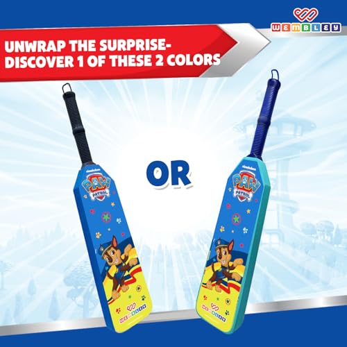 Image of Wembley Paw Patrol Bat Ball Set for Kids | Made from Premium EVA Foam | Lightweight Bat with Ball | Indoor & Outdoor Bat Ball for Kids 2+ Years | Birthday Gift for Kids (Paw Family)