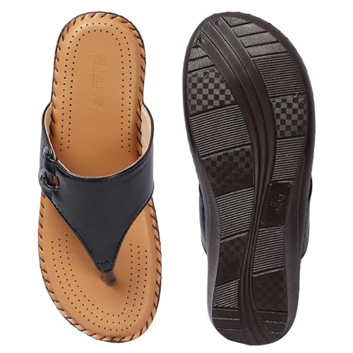 Image of Vendoz Women Orthopedic Doctor Sole Comfortable Beige Sandals