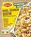 MAGGI Fix für Nudel-Schinken Gratin, überbackene Nudeln mit Schinken in Sahnesauce, 1er Pack (1x33g) mit 3 günstig Kaufen-MAGGI Fix für Nudel-Schinken Gratin, überbackene Nudeln mit Schinken in Sahnesauce, 1er Pack (1x33g)