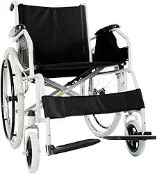 Cadeira de Rodas Dobrável em Aço D100 Dellamed