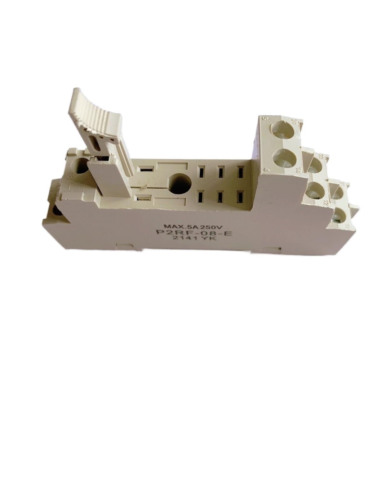 QZLIBEFUD Relay P2RF-05, P2RF-08, P2RF-05-E, P2RF-08-E for G2R-1-SN, G2R-2-SN (White, Automatic, Socket Mount)