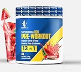 QUENCHLABZ Pre Workout ( 30 Servings, Watermelon Flavour) | Pre-Workout Supplements for Men | Explosive Energy, Endurance & Instant Powerful Pump | Creatine, L-Arginine, Caffeine For Extra Focus and Muscle Pump & Growth - 240 grams