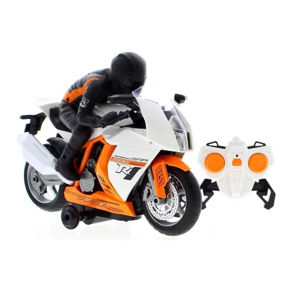 EUPHORIA 1:18 High Speed R1 Style 2.4 GHZ Real Stimulator Remote Control Motor-Cycle Bike Toy with Light and Sound, 360 Degree Rotation Auto Bike (B0DC483BZP) Amazon Price History, Amazon Price Tracker