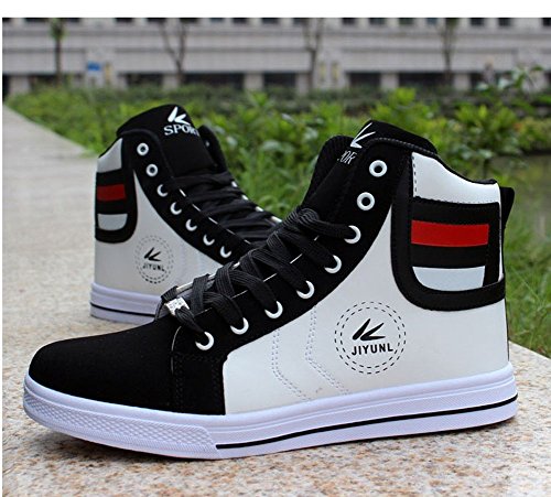 King Ma Men's Fashion Casual Shoe High Top Sport Sneaker Boot4