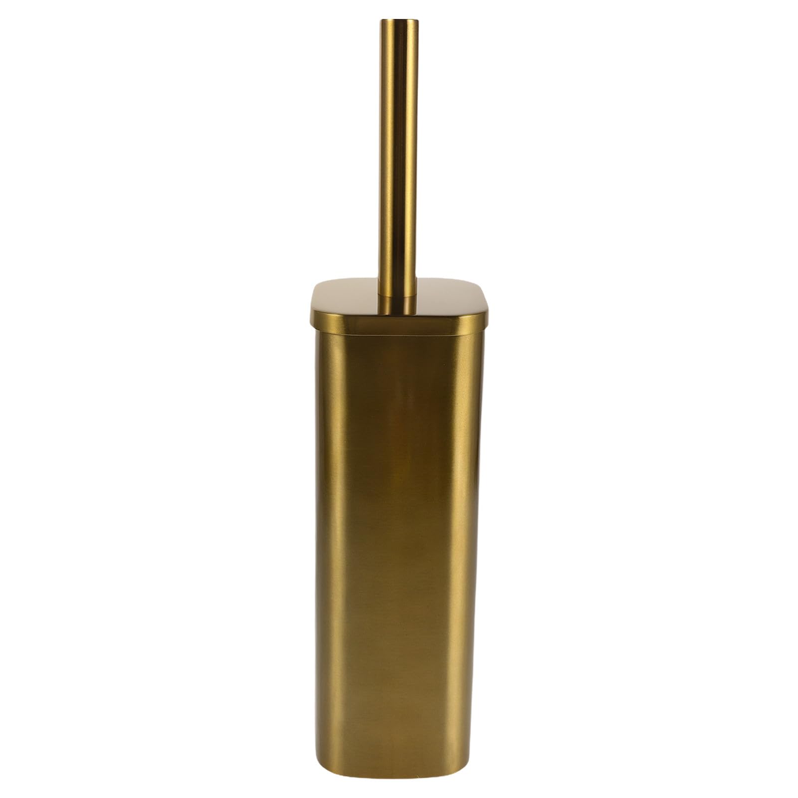 Set scopino per WC in Acciaio Inossidabile con Supporto - Strumento per la Pulizia del Bagno con Manico Lungo - Salvaspazio per Pulizia e Decorazione Senza Sforzo