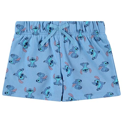 Image of Disney Girls Lilo & Stitch Cosplay Hoodie Set - Stitch Hoodie and Shorts Set -Little and Big Girl Sizes 4-16