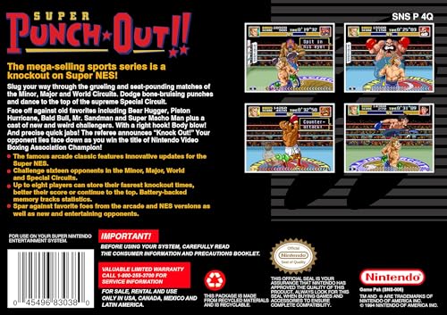 Image of Super Punch-Out!! - Super Nintendo (Renewed)