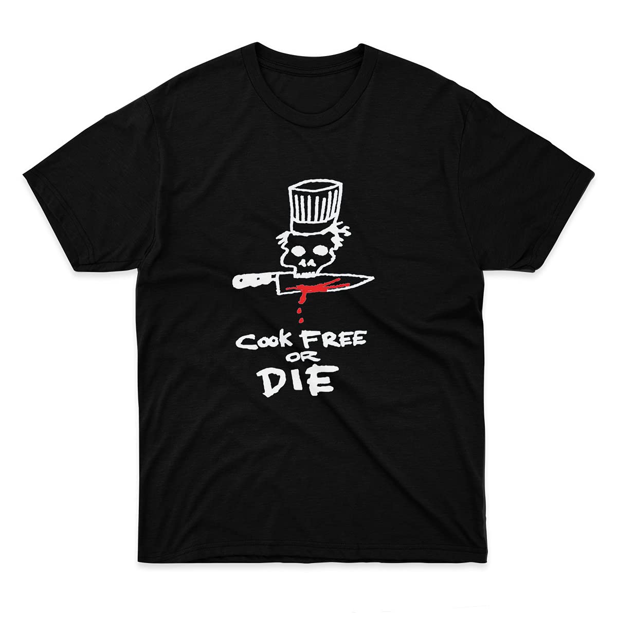 CustomMens Womens Tshirt Bourdain - Cook Free Or Die Shirt Shirts for Men Women Mon Fathers Day Dad Multicolor