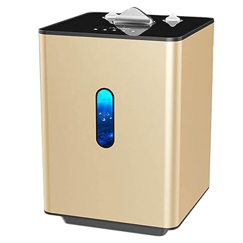 2 en 1 máquina de inhalación de hidrógeno, 99,99% pureza generador H2 de doble salida, ionizador de electrólisis de agua PEM, para