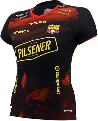 Barcelona Sporting Club Ecuador Home 2024 October Edition Authentic Liga Pro Womens Jersey