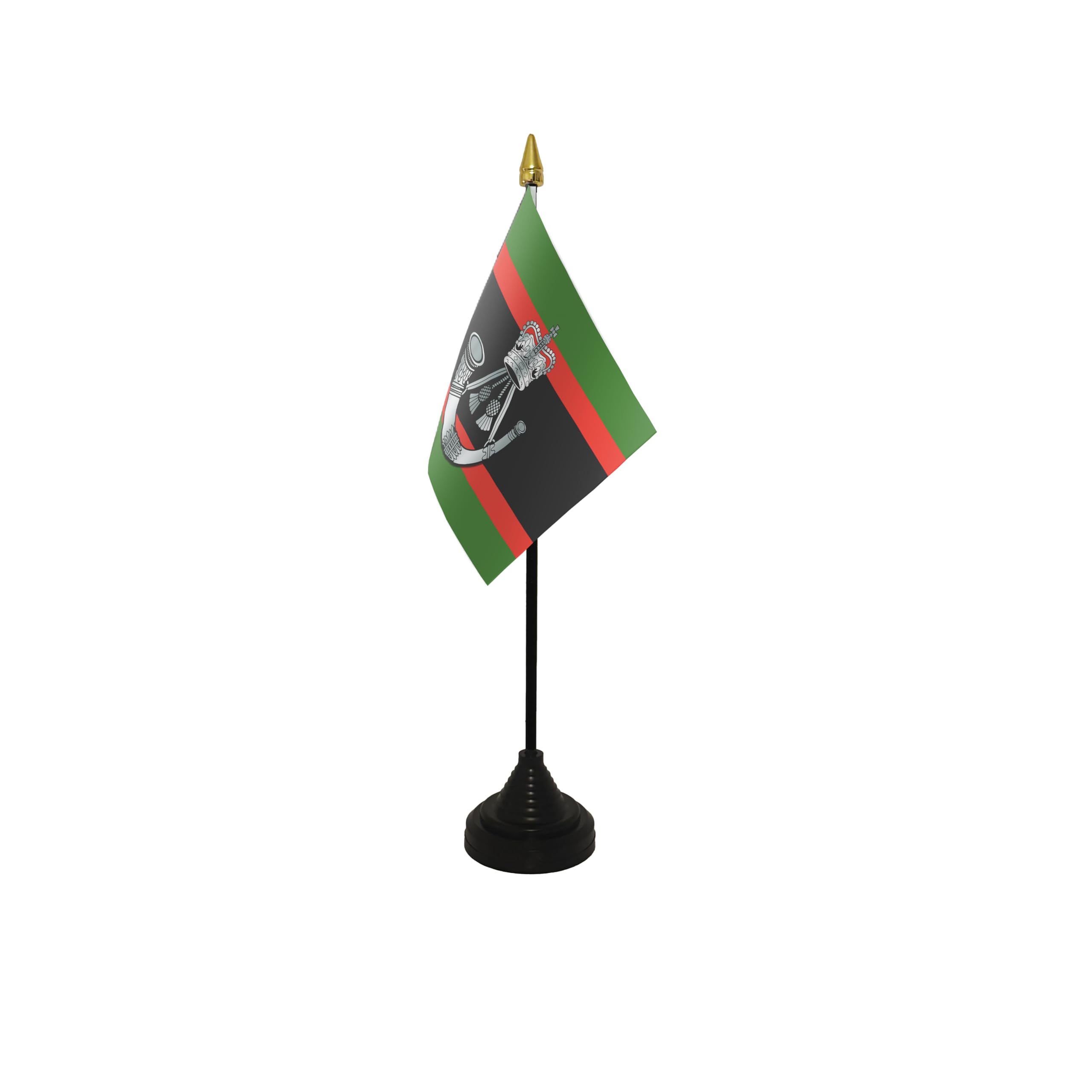 Flagtex The Rifles Small Table Flag With Black Base