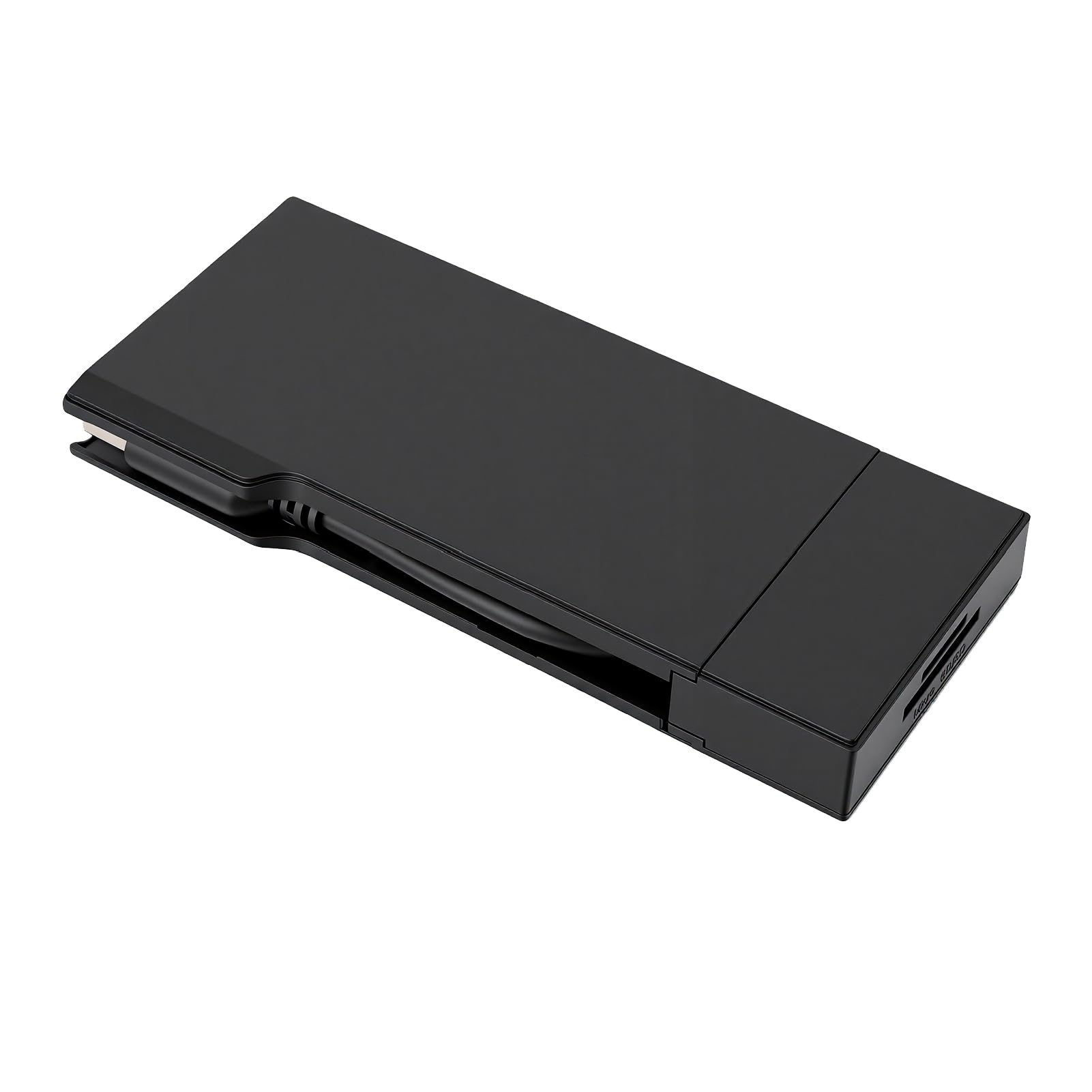 Ausla Docking Station USB 3.0, Splitter Hub ABS da USB a 4K con Lettore di Schede VGA Gigabit Ethernet 5 Gbps per Laptop Desktop Doppio Display