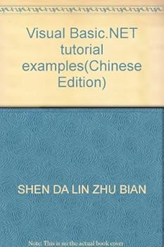 Paperback Visual Basic.NET tutorial examples [Chinese] Book