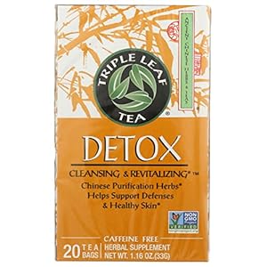 Triple Leaf Tea, Detox, 20 Tea Bags, 1.4 oz (40 g)