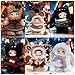 Nommi Magical Christmas Eve Plush Blind Box 20cm Plush with 3 Eye-Change Plates, Holiday Costumes & Accessories, Poseable Legs, Dual Loop Holes for Bag Charm, 6 Designs 1 Secret (End Box * 1)