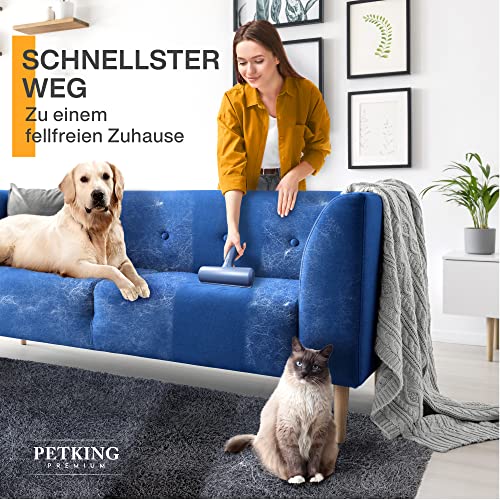 Tierhaarentferner PetKing Premium Fusselrolle für Tierhaare