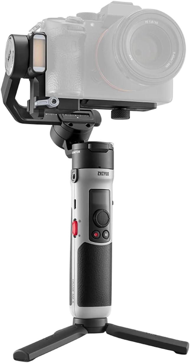 Zhiyun Crane M2S Camera Gimbal Stabilizer Handheld 3-Axis Video Stabilizer for Lightweight Mirrorless Cameras (Standard Version) : Electronics