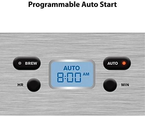Glass Carafe Programmable Coffee Maker 