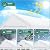 COBIZI 10x30ft Party Tents for Parties Heavy Duty, Wedding Tent, Carport, Carpas para Fiestas with Removable Sidewalls & Built-in Sandbag, UV50+, Waterproof, White