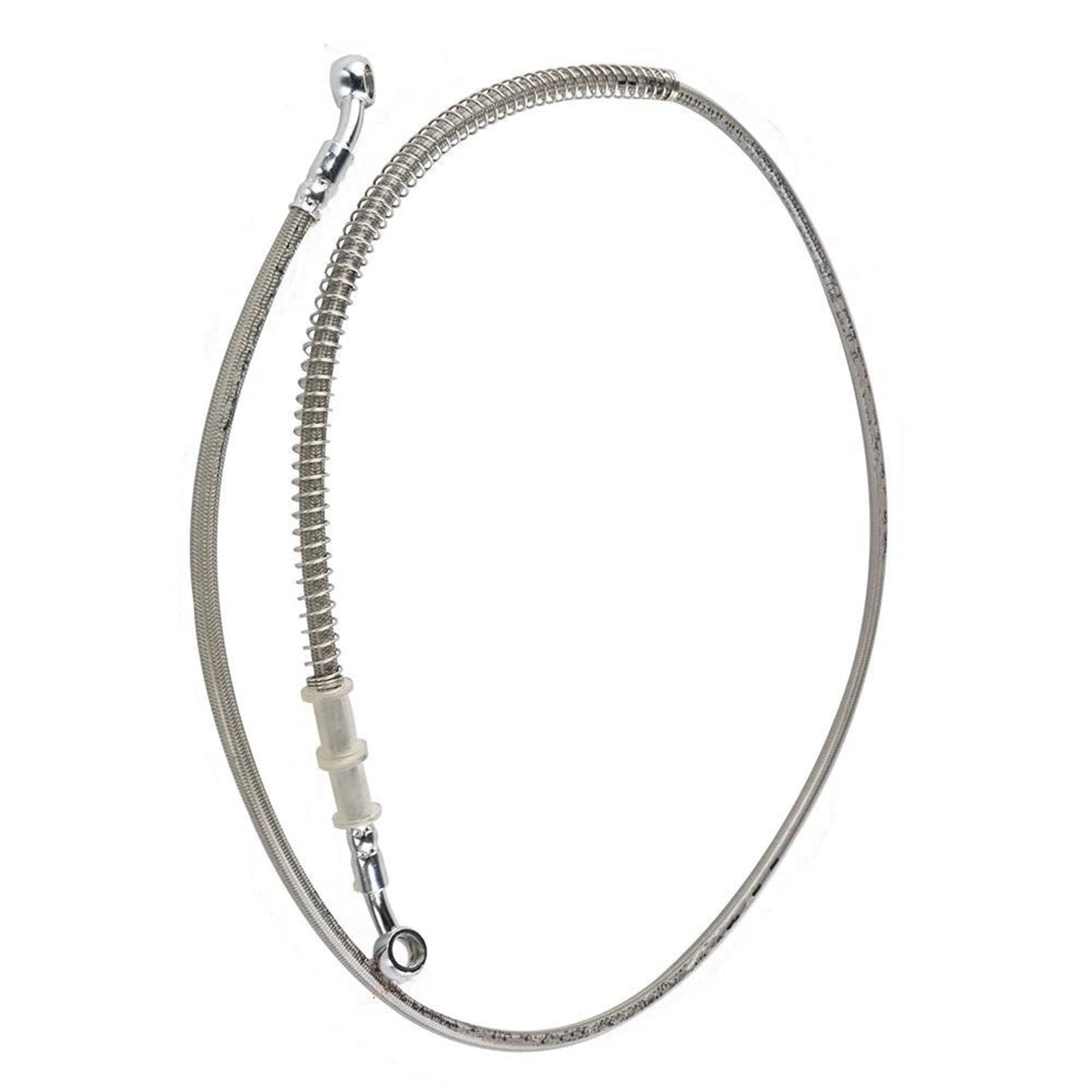 Ksxzw Silver Motorbike Part 130Cm Motorcycle Brake Hose Motorbike Accessories