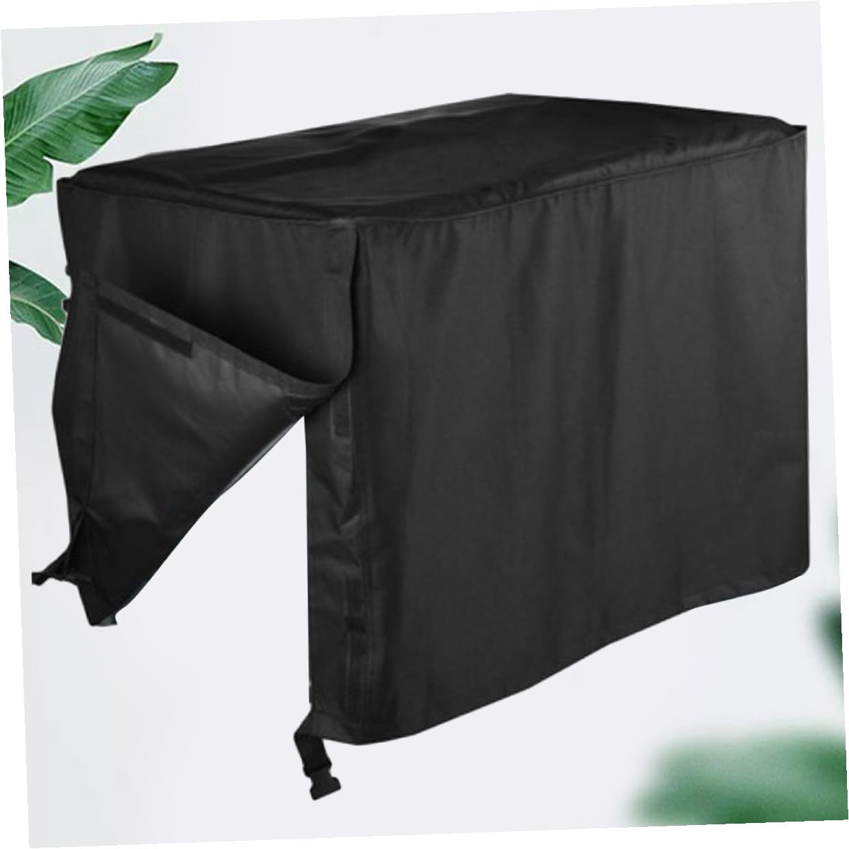 Funda para Generadores Exteriores Cubierta Rectangular Resistente UV y Polvo Protector Duradero para Jardín Color Negro