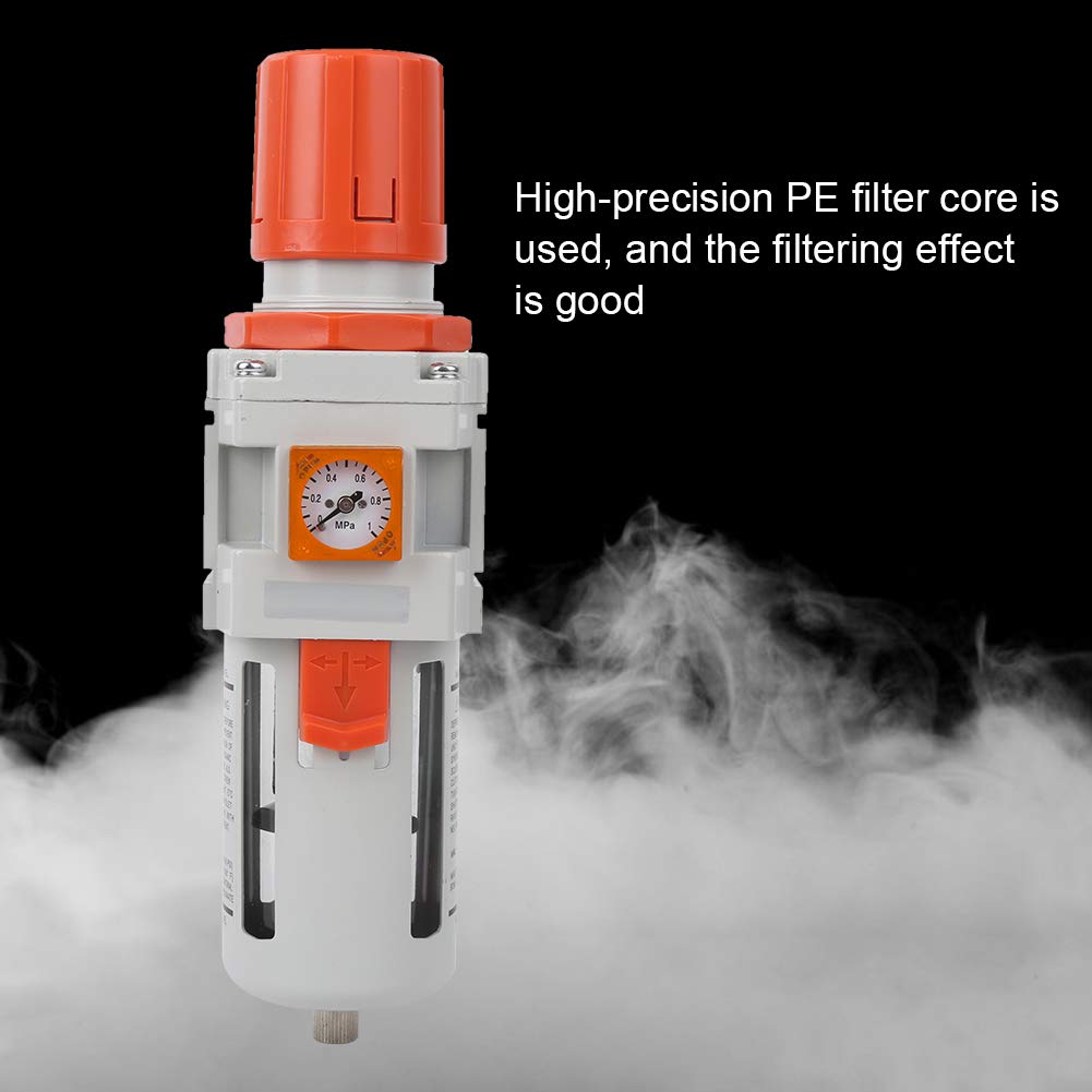 NANPU NW4000 04 G1 Regulador de filtro de aire comprimido de grado industrial de 2 pulgadas Separador de agua y aceite con núcleo de filtro de PE de alta precisión Caudal m