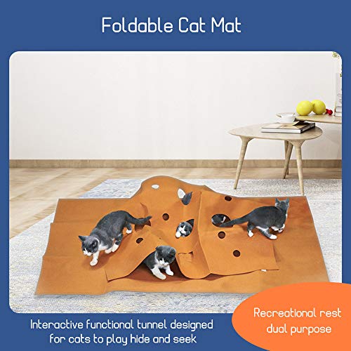 Nishore Tapetes para gatos Tapetes de treinamento para gatos Tapete interno para animais de estimaçã