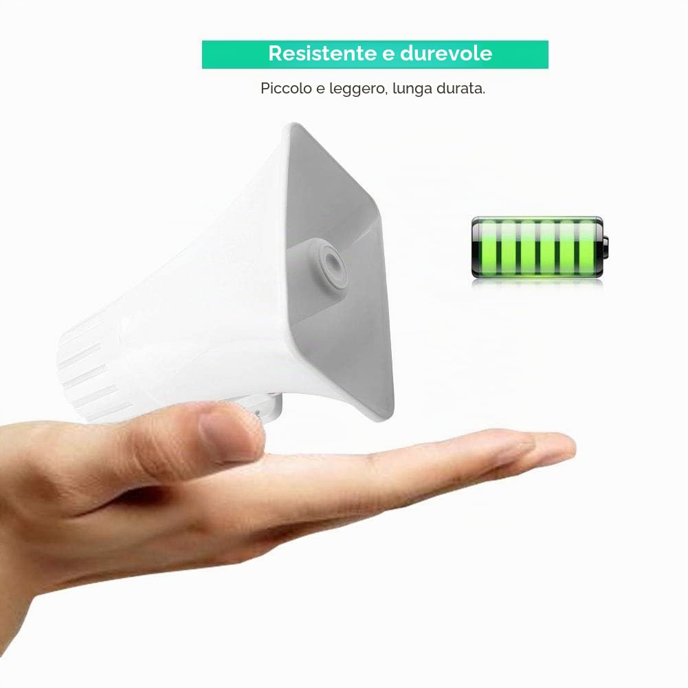 DC12V Sirena di Allarme Domestico, 150 DB DC 12V Dual Tone Wired Horn 150dB Antifurto Avvertimento Althorn per Sicurezza Domestica Audio Dual Wired Alarm