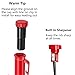 SagaSave 8 Pack Mechanical Carpenter Pencils Set 2-in-1 Multifunctional Deep Hole Marker Tool, 36 Refills for for Woodworking Architect (Set B)