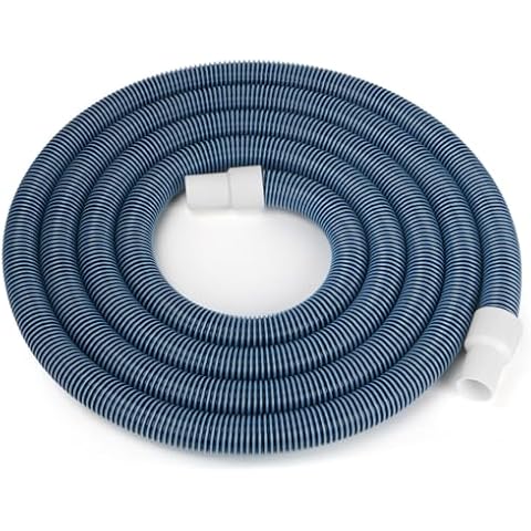 OSMOFUZE Pool Vacuum Hose, Heavy Duty Manual Swimming Pool Cleaner Hose With Swivel Cuff for Above Ground and Inground Pools, 1-1/2 Inch x 18 Ft Cover