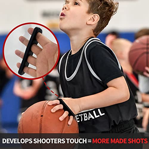 Skabod Basketball Shooting Trainer Aid Shot Trainer Training Aids， Eliminate Off Hand Interference ，Suitable For (Children And Adults) Left And Right Handed Basketball Training Equipment #TOP5