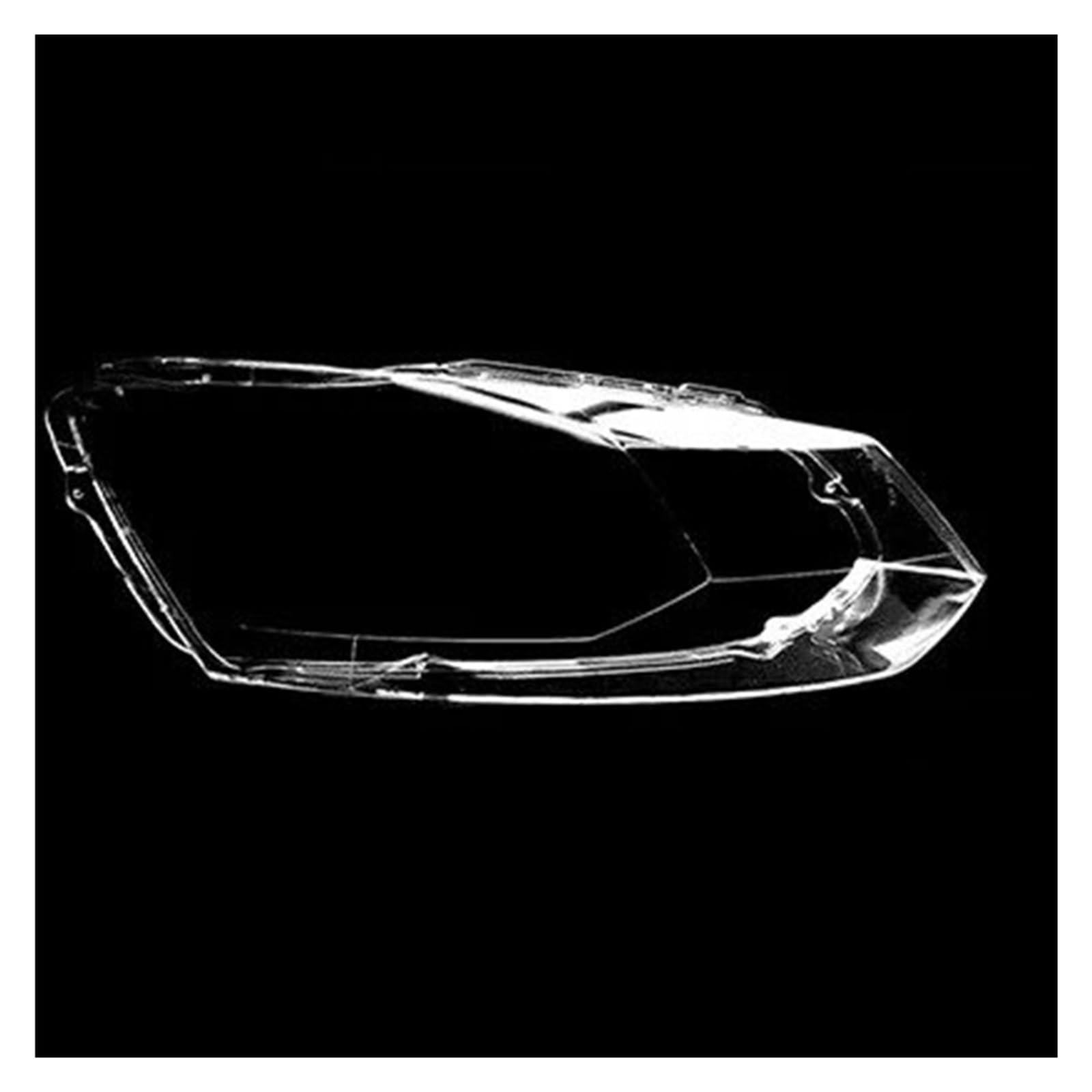 Copriobiettivo Faro Anteriore Auto Per VW Per Polo MK5 Pre-facelift 2010 2011 2012 2013 Alloggiamento Trasparente Per Fari Anteriori Lente Coprilampada In Vetro(1pc Right Side)