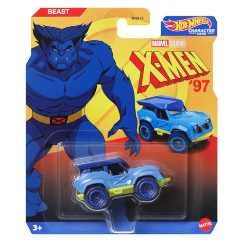 Hot Wheels Beast X-Men 97 autos escala 1:64 miniatura 1