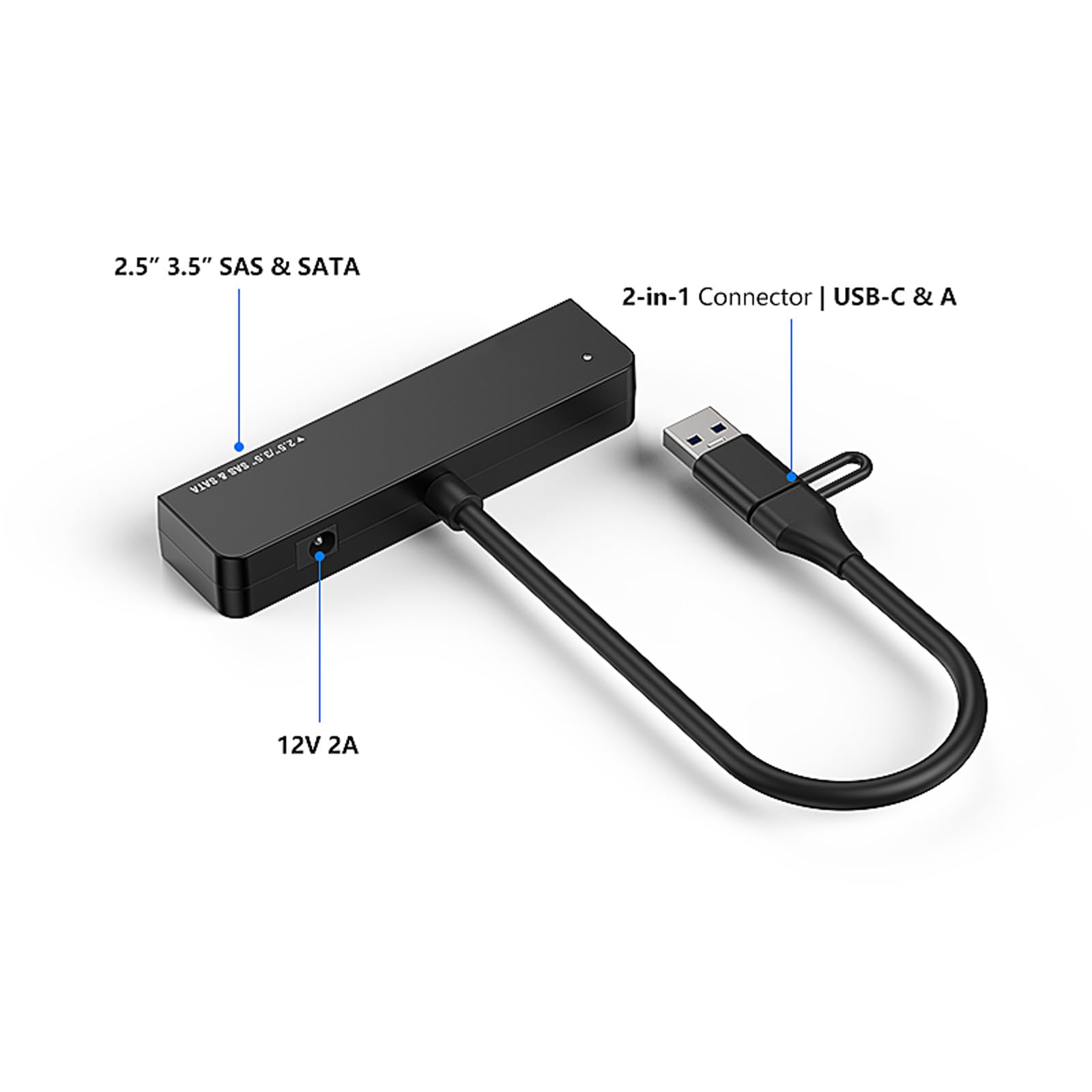 Cable adaptador USB para discos duros compatibles