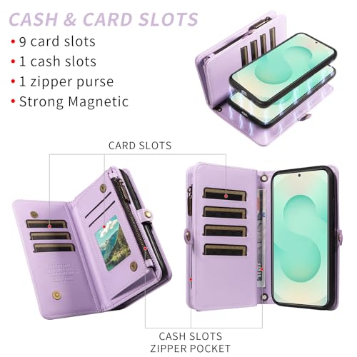 Coque Samsung S25 Plus violette anti-rayure modèle CSYBYW008 UK