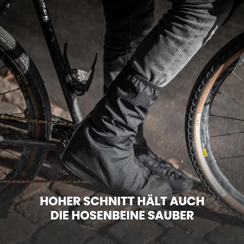 GripGrab Dryfoot 2 Überzieher Schuhe Regen Fahrrad Überschuhe Wasserdicht Regenschutz Gamaschen Überzug Alltagsschuhe – Bild 6
