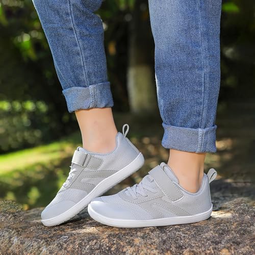 Kids Barefoot Shoes Wide Toe Box | Lightweight Zero Drop Sneakers for Boys Girls | Anti-Slip Flexible Sole | Toddler Little Big Kid Running Walking Shoes for Indoor Outdoor Play3