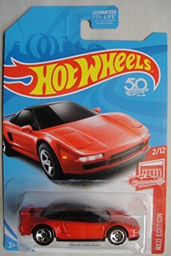 Hot Wheels RED Edition 2/12 Exclusive, RED '90 Acura NSX 50TH Anniversary