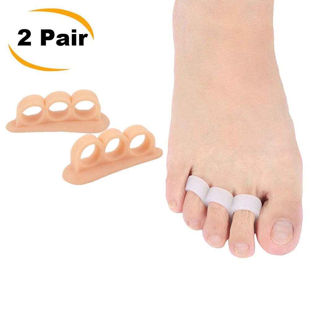 Buy 2 Pack Toe Separator and Gel Metatarsal Bunion Pads for Hammer Toe